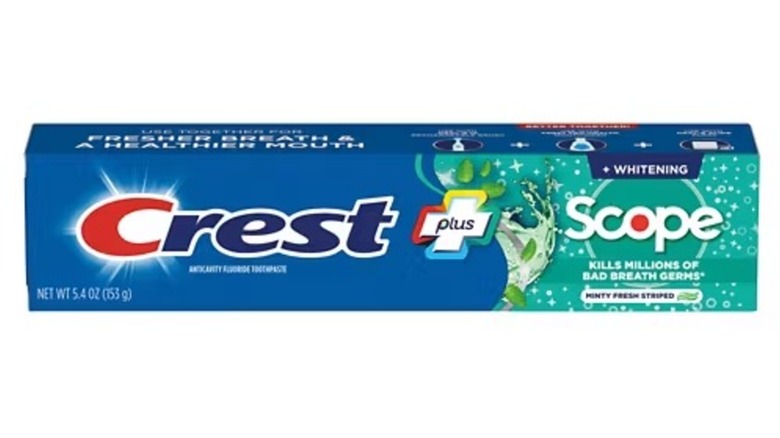 Box of Crest plus Scope