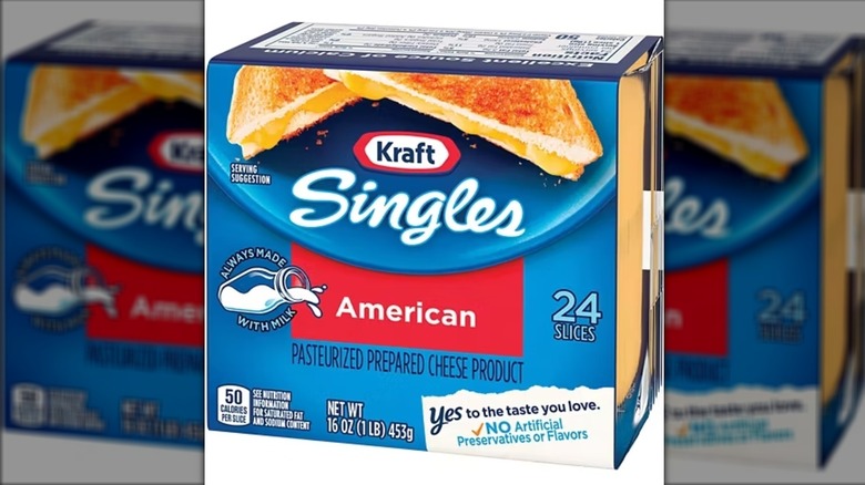 Box of Kraft singles