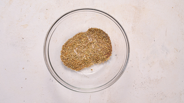 spices combined in a bowl