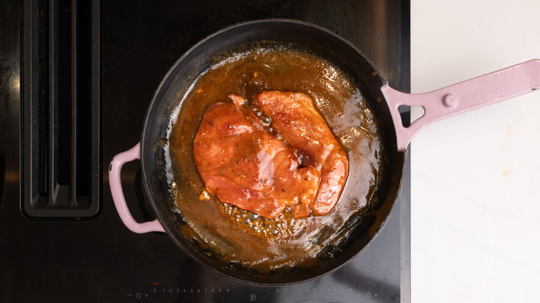 ham steaks in sugar glaze