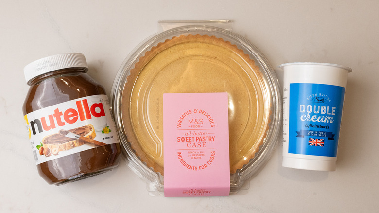 Nutella cream pie ingredients