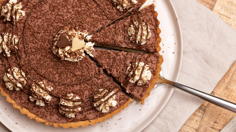 3-ingredient Nutella cream pie