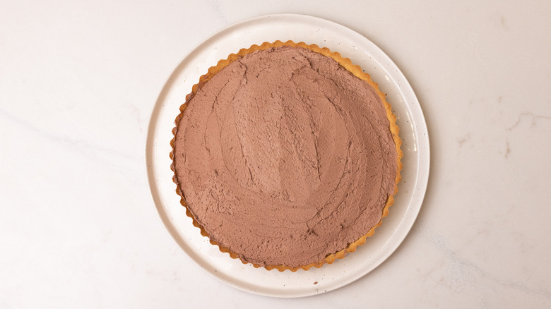 nutella cream filled pie crust