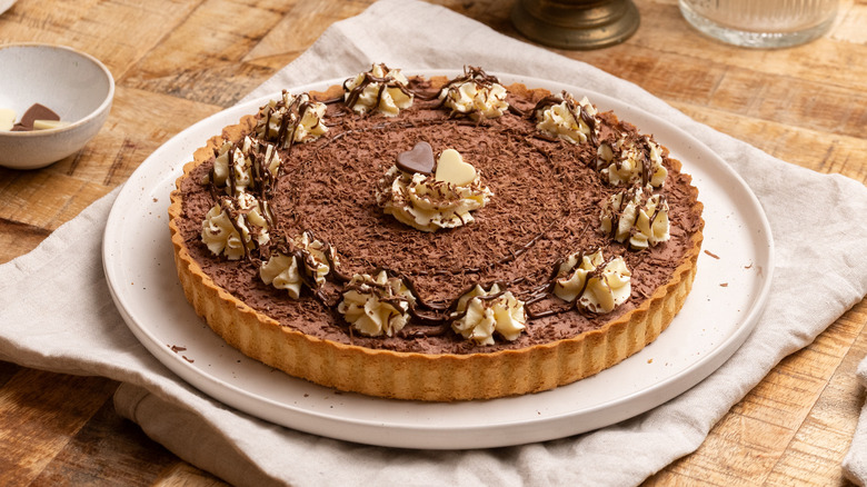 3-ingredient Nutella cream pie