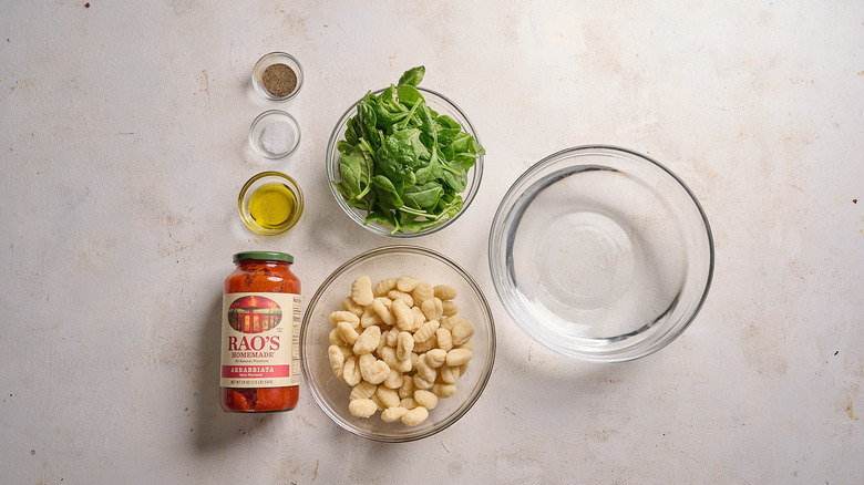 ingredients on a table
