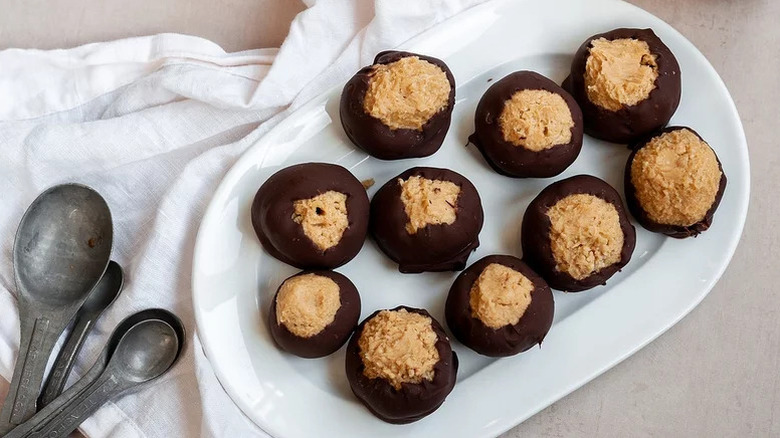 buckeyes on plate