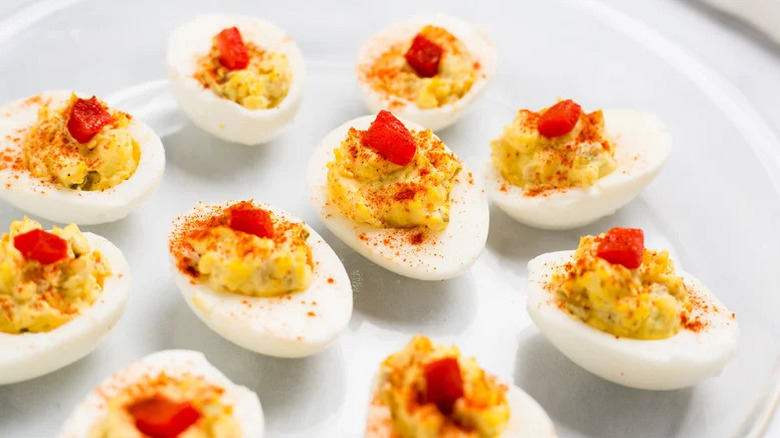 southern-style paprika deviled eggs