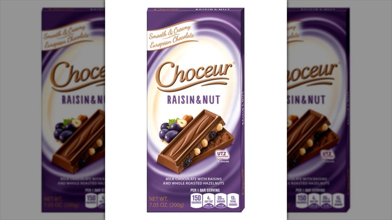 Choceur Raisin & Nut chocolate bar