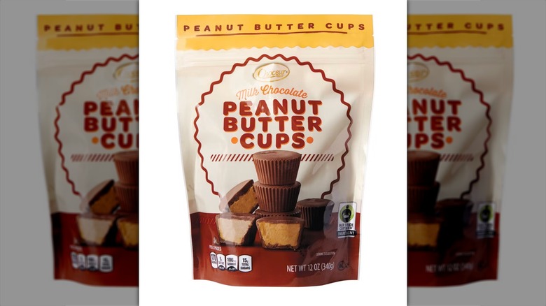 Bag of Choceur peanut butter cups