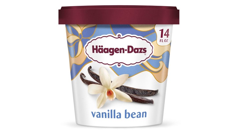 Tub of Haagen-Dazs Ice Cream