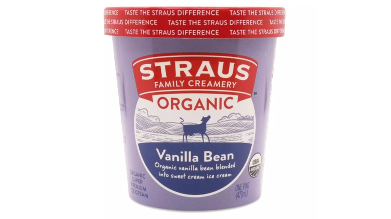 Tub of ice cream