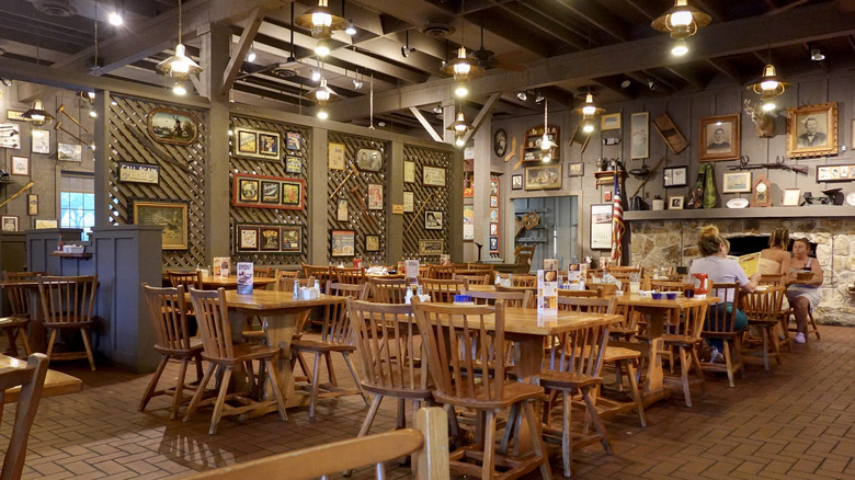 Interior of Cracker Barrel