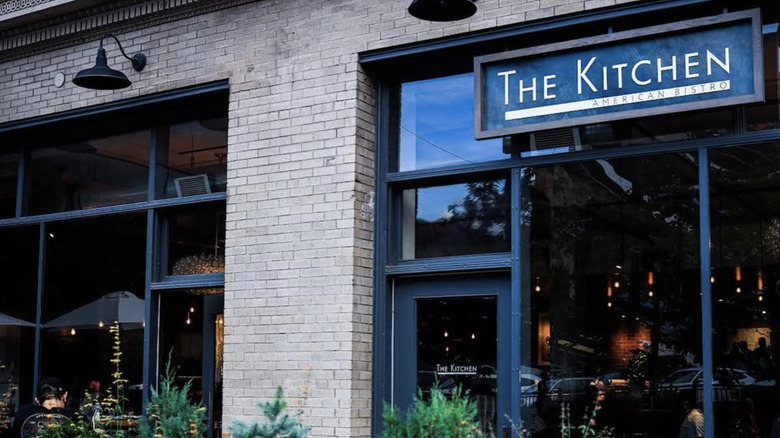 exterior of The Kitchen restaurant