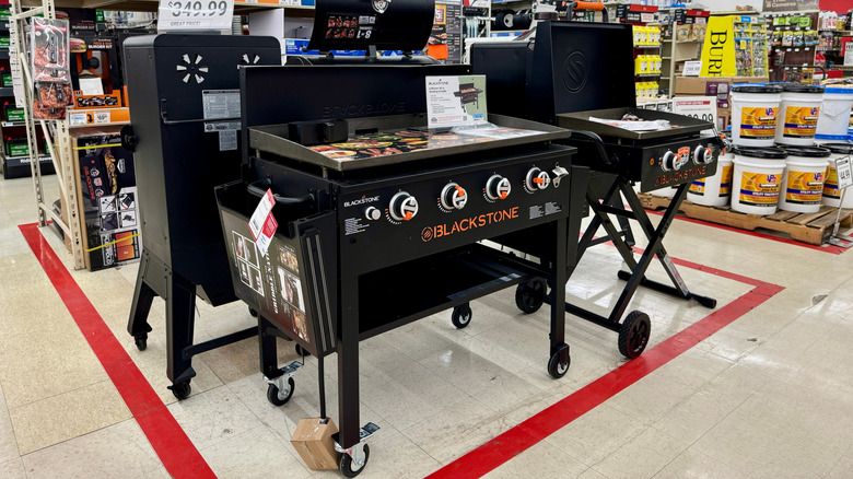 Blackstone grill in a store