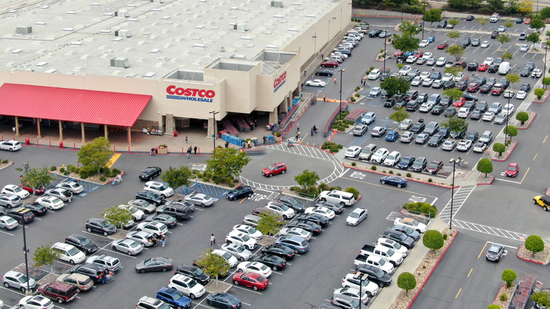 Costco parking lot San Diego