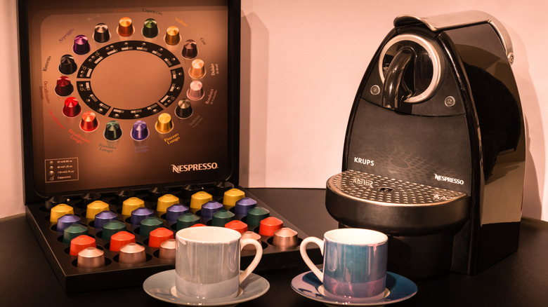 Nespresso Orignal machine and capsules