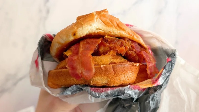 Carl's Jr. Western Bacon Chicken Sandwich