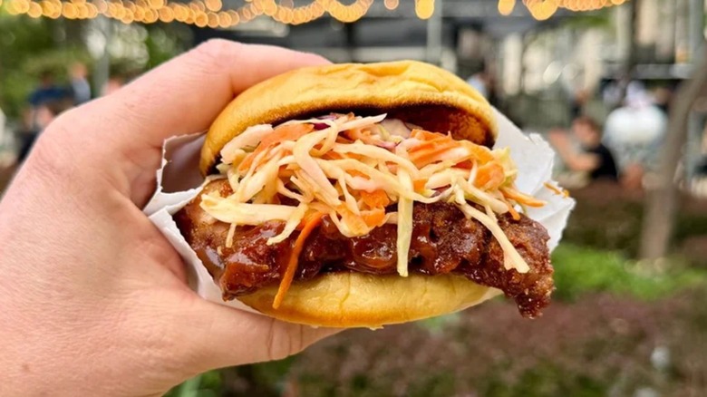 Shake Shack BBQ Boneless Baby Back Rib Sandwich
