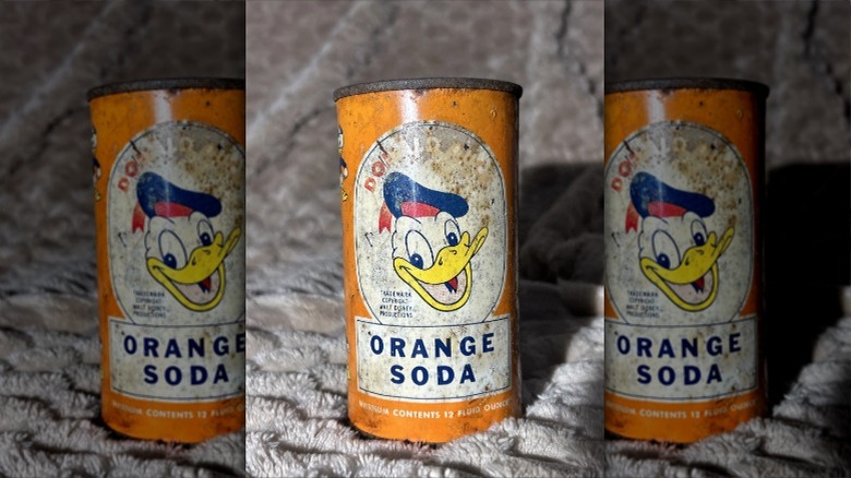 Donald Duck-branded orange soda