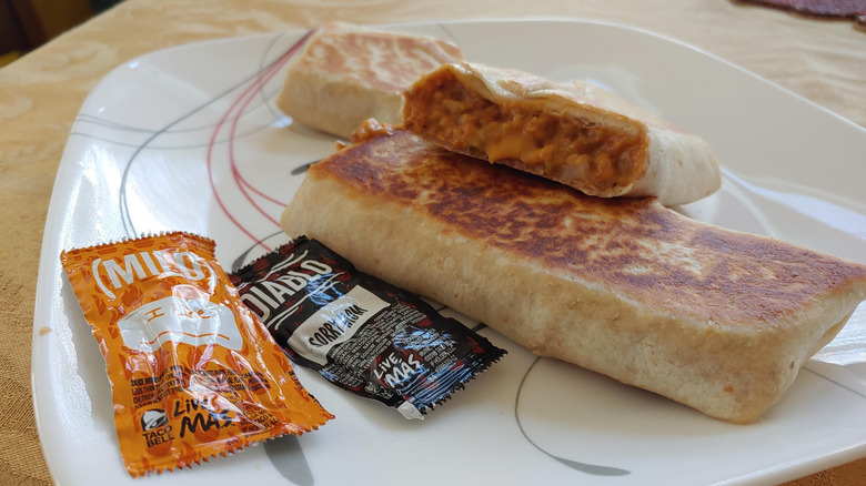 Cheesy Bean and Rice Burrito at Taco Bell