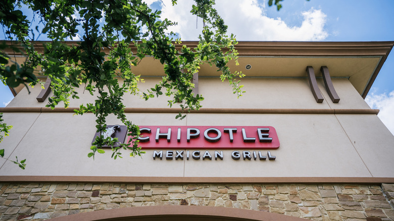 The exterior of a Chipotle Mexican Grill store