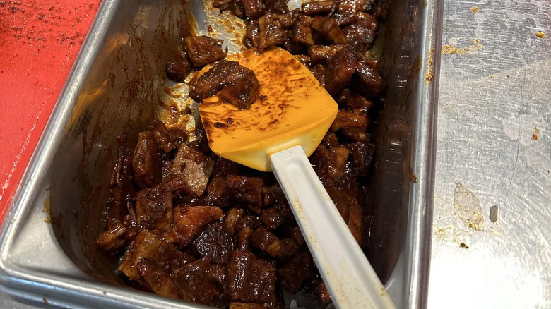 Prepared smoked brisket from Chipotle