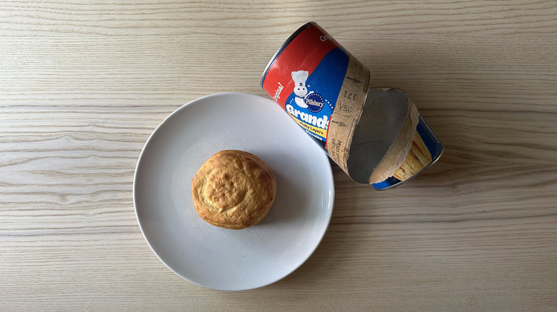 Pillsbury Grands! Original biscuits on white plate