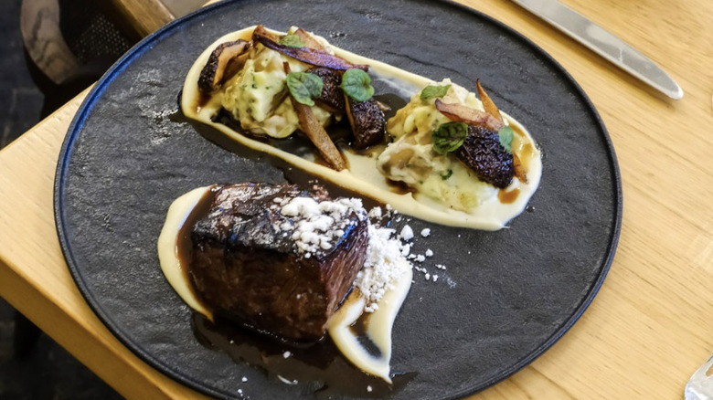 Food at Denver Mercantile Restaurant