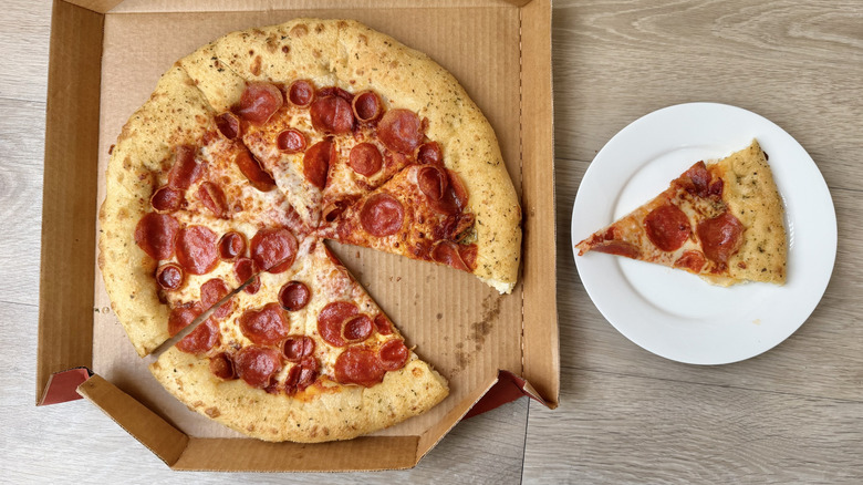 Original Stuffed Crust pizza in a pizza box