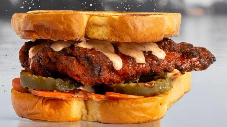 Chicken sandwich from Isaac's Poultry Market