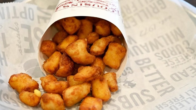 Cheese Curds at Cousins Subs