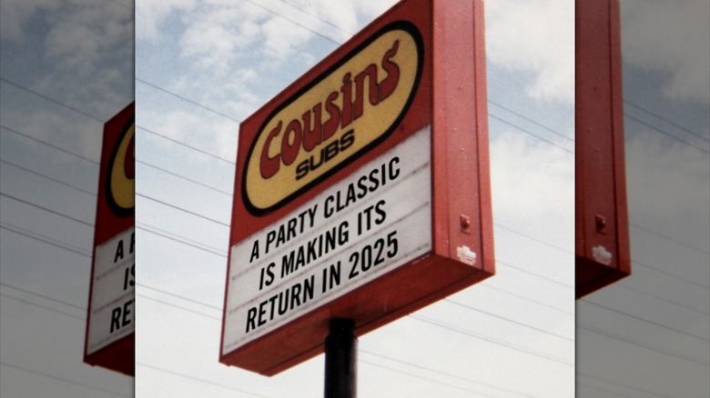 Cousins Subs signage