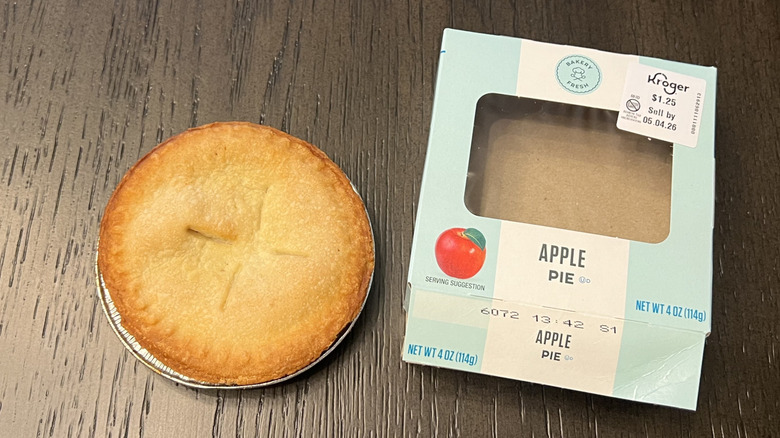 Kroger Bakery Fresh mini apple pie.
