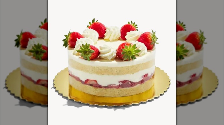 Whole Foods Strawberry Shortcake side view with white background