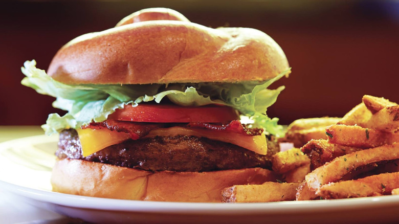 The Prime Steakhouse Burger from Fleming's Prime Steakhouse