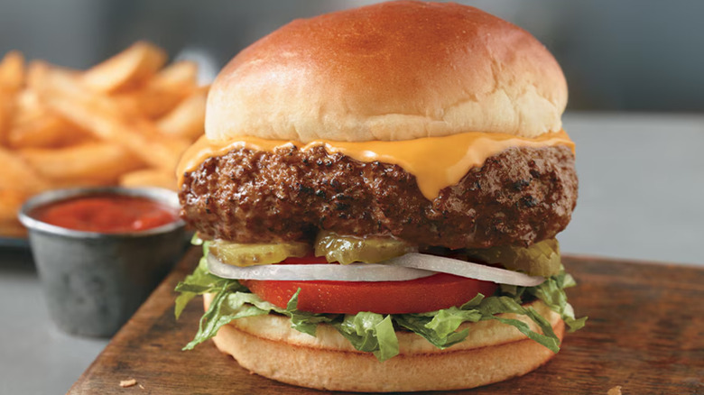 The Half-Pound Steakhouse Cheeseburger from LongHorn Steakhouse