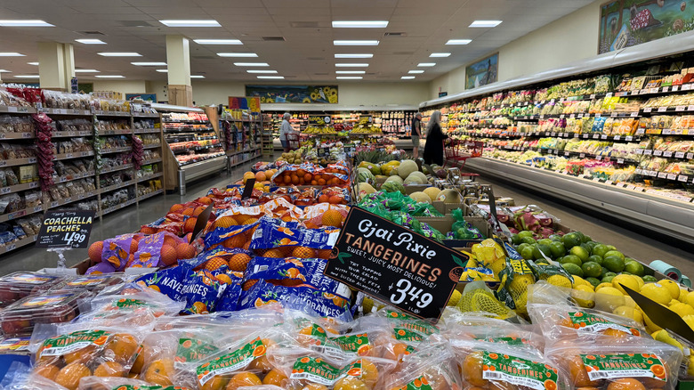 Inside view of a Trader Joe's store