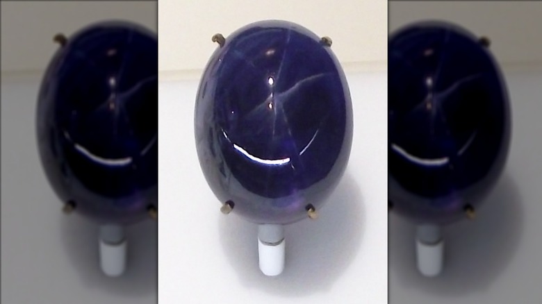 Bombay sapphire on white background