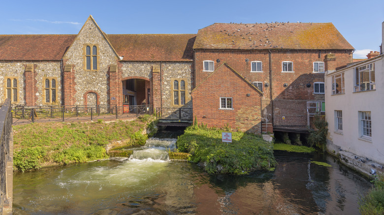 Building at Laverstoke Mill in England