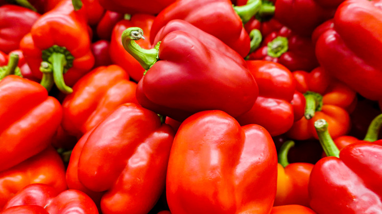 Red bell peppers