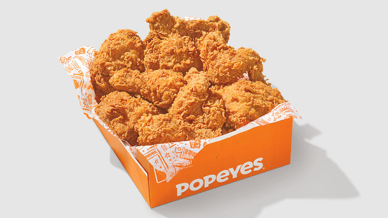A product image of the signature chicken from Popeyes
