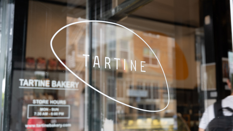 The door at Tartine Bakery