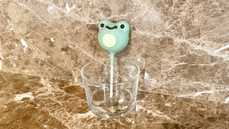 Frog Cake Pop from Starbucks