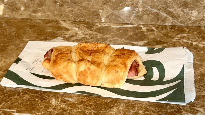 Ham & Swiss Croissant from Starbucks