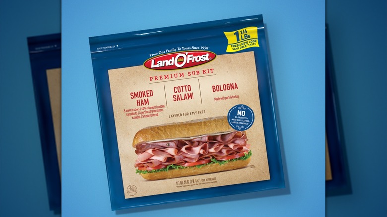 Land O' Frost deli meat in a bag