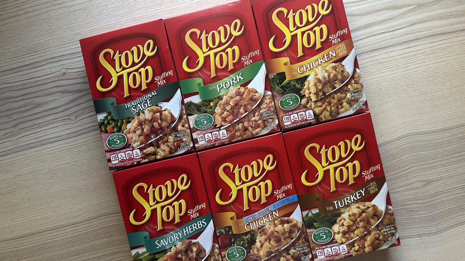 6 Stove Top Stuffing Mix Flavors, Ranked