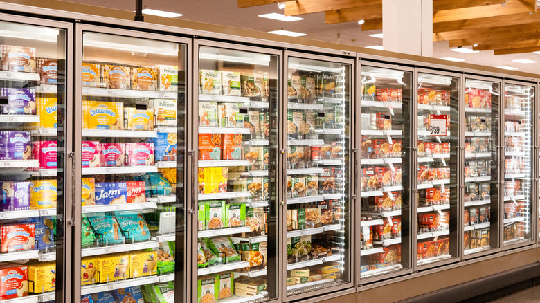 Target frozen food aisle