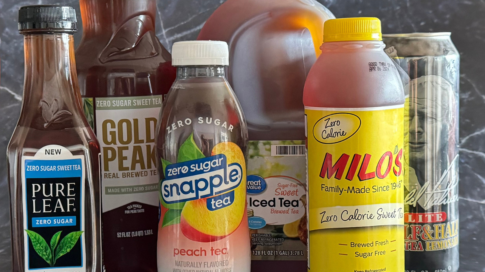 6 ZeroSugar Sweet Tea Brands, Ranked