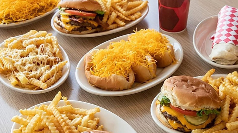 Gold Star meals and drink with chili