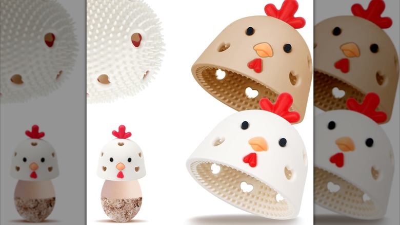 Tublobi 2-Piece Silicone Egg Cleaner